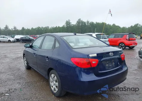 2008 Hyundai Elantra Gls/Se from USA, damaged, VIN KMHDU46D98U569260